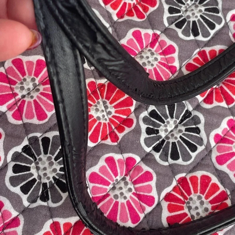 Vera Bradley Floral Blossoms Patterned Tote with Two Handles